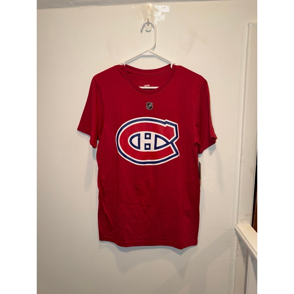 Montreal Canadiens Cole Caufield Shirt. Mens Small (NWTS)